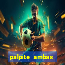 palpite ambas marcam hoje